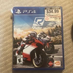 Battlefield ps4 game/ ride ps4 game